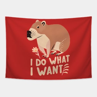 Capybara gift Tapestry