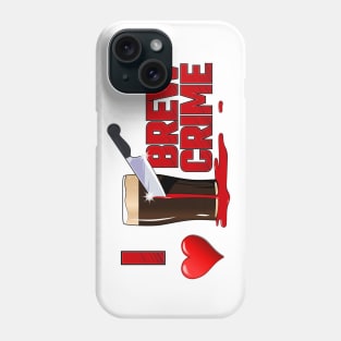 I heart Brew Crime Alternate Phone Case