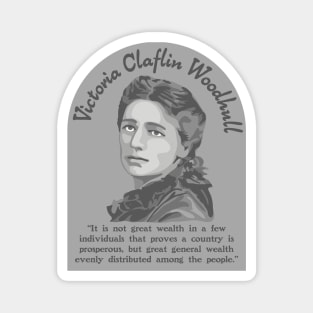 Victoria Woodhull Portrait and Quote Magnet