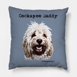 Cockapoo Dog Dad Pillow