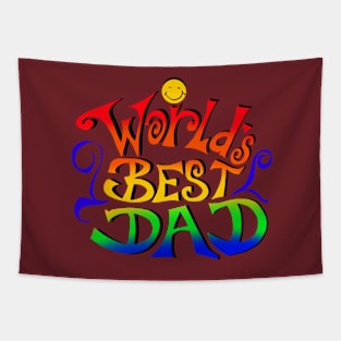 world's best dad Tapestry