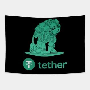 tether coin Crypto coin Crytopcurrency Tapestry