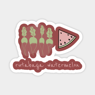 Rutabaga Watermelon Magnet