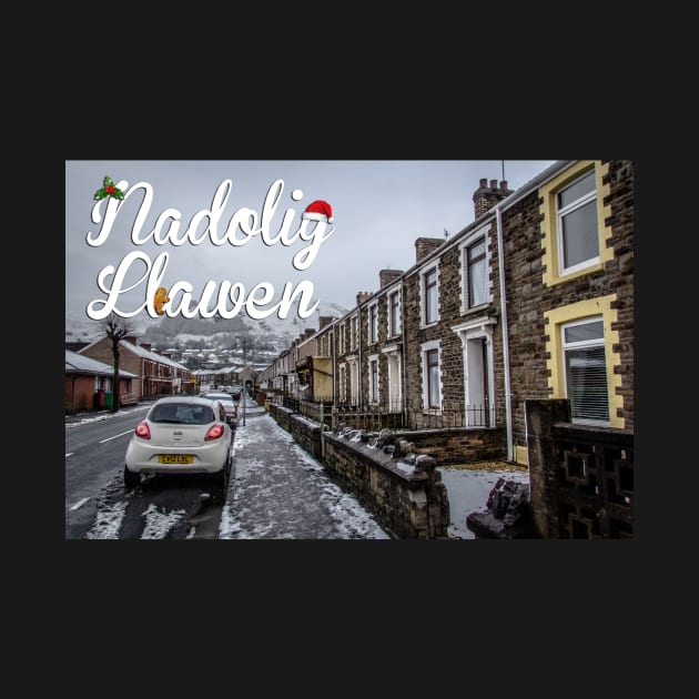 Nadolig Llawen - Snowy Street by SimplyMrHill