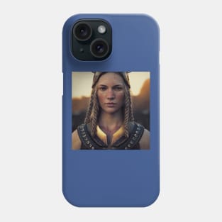 Viking Shield Maiden Phone Case