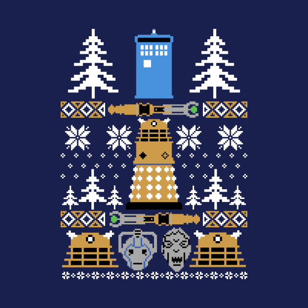 Doctor Who Ugly Sweater - Doctor Who - Phone Case