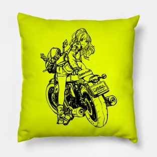 Woman moto Pillow