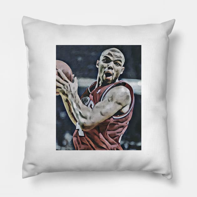 charles barkley Pillow by sepuloh