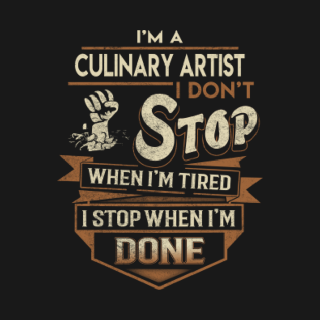 culinary t shirt design