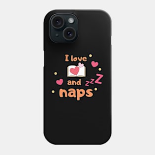 I love books & naps Phone Case