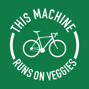 This Machine Runs On Veggies Bicycle T-Shirt