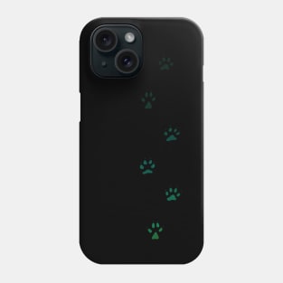 wolf tracks Phone Case