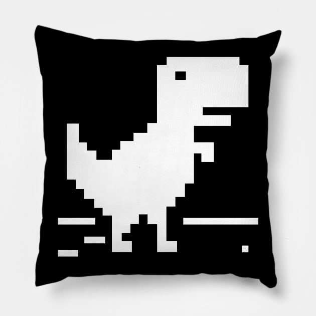 Dino 1 Pillow by teeleoshirts