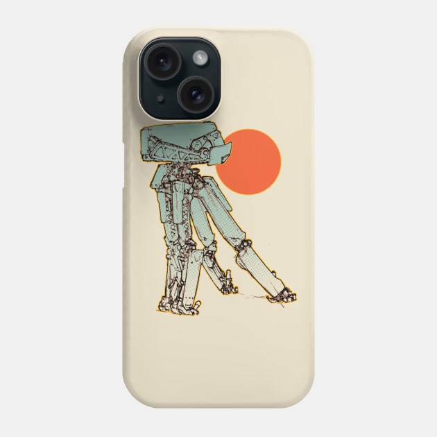 Mech Sketch 2 Phone Case by FUELSTAINS