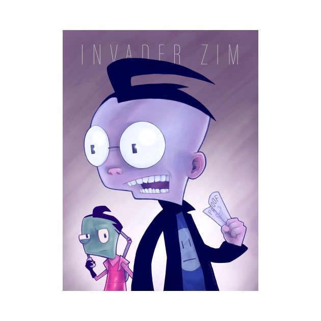 Invader Zim by jeffective