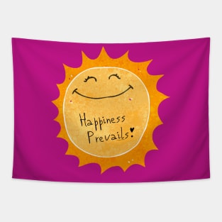 Happiness Prevails Tapestry