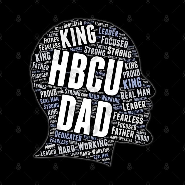 HBCU Dad Father Word Art by blackartmattersshop