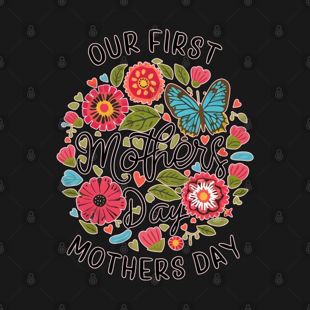 Our first mothers day vintage fun print shirt by Inkspire Apparel designs