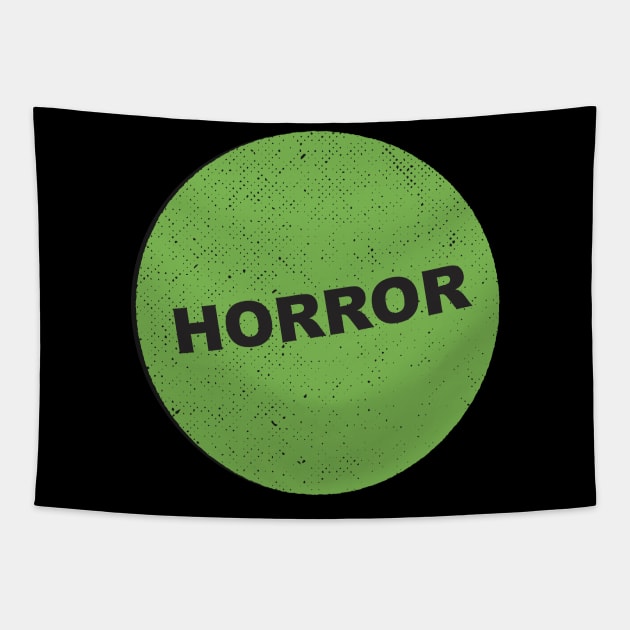 Horror VHS Sticker Tapestry by Pufahl