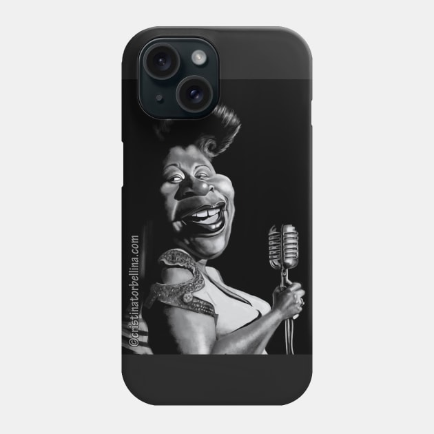 Ella Fitzgerald Phone Case by cristinatorbellina