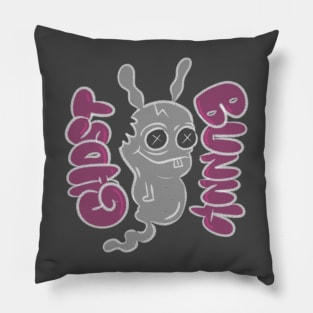 Ghost Bunny Pillow