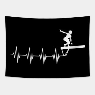 Gymnast Heartbeat w Tapestry