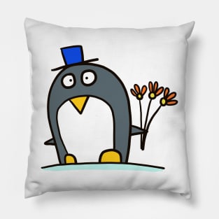 Groom - funny penguin Pillow