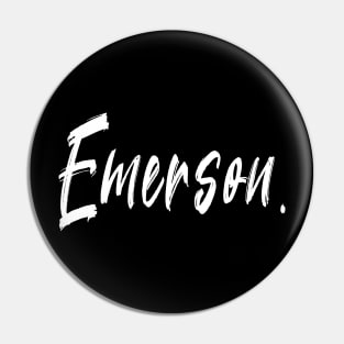 Name Girl Emerson Pin