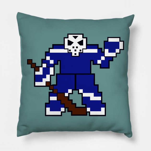 Toronto Maple Leafs Goalie Pillow by miniBOB