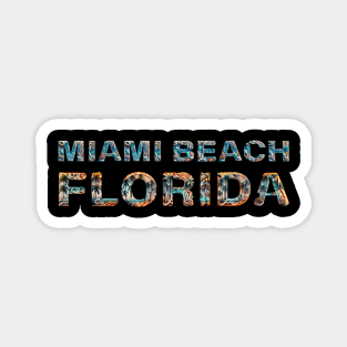 Miami Beach Florida Magnet