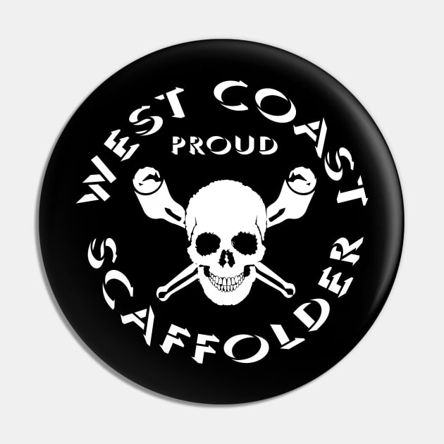 West Coast Scaffolder Pin by Scaffoldmob