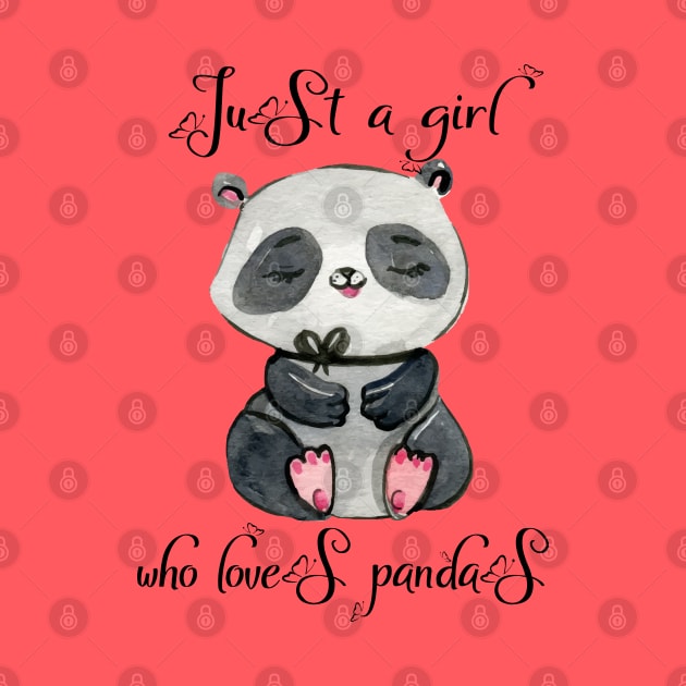 Just a girl who loves panda by Silemhaf