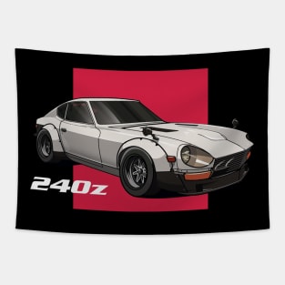 240z Classic Old School Japanese Classic Car Tapestry