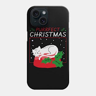 Purrfect Christmas Phone Case