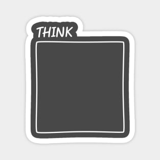 Think Outside The Box New Perspective Magnet