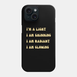 Cute positive text Phone Case