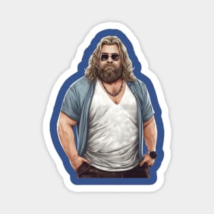 Fat Thor Dude Magnet