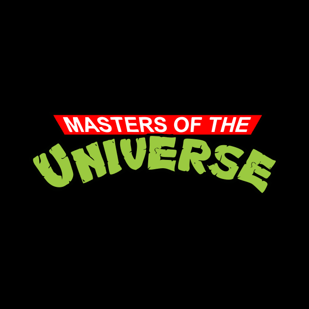 TMNT / Masters of the Universe Logo Parody Mashup by TSHIRTS 1138