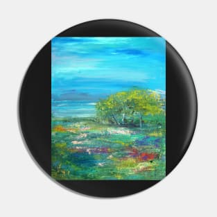 Meadow Trees Pin