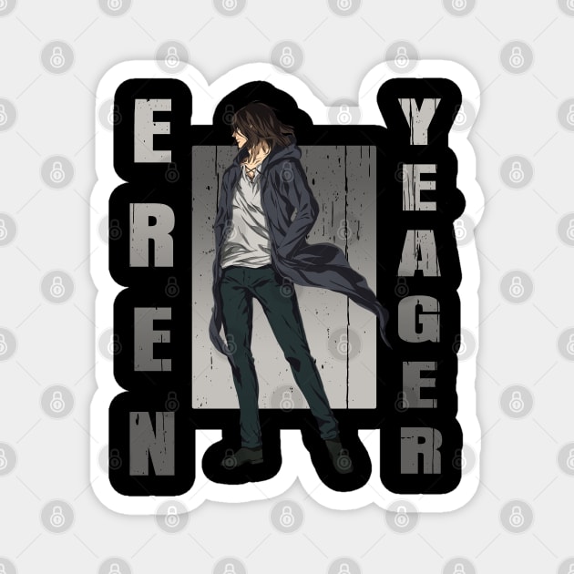 Attack on Titan: The Rise of Eren Yeager Magnet by Otaku Vibes