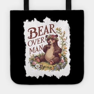 i choose the bear Tote