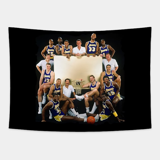 Lakers, 1988 Tapestry by CAH BLUSUKAN