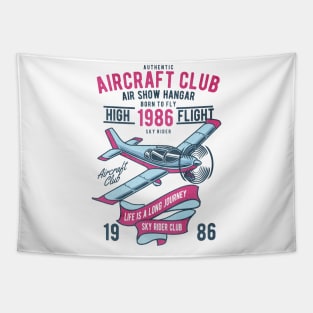 Aircraft Club Tapestry