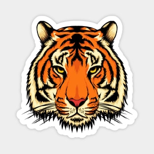 Tiger Head Magnet