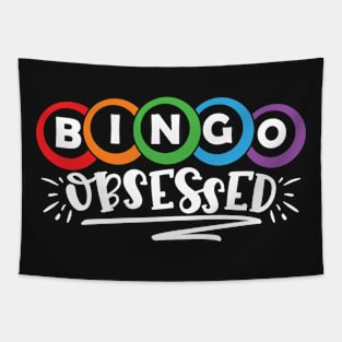 Bingo Obsessed Bingo Lover Tapestry