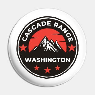 Cascade Range Washington - Travel Pin