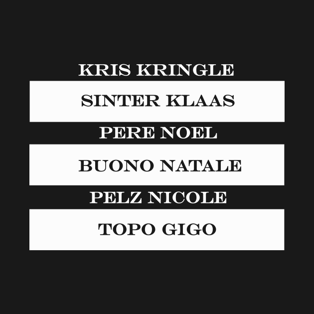 Kris Kringle Sinter Klaas Topo Gigo by NotComplainingJustAsking