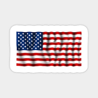 Waving Patriot Magnet