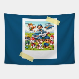 Paw Patrol Photo Tapestry