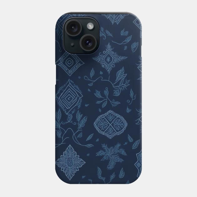 Classy Flower pattern Phone Case by Merin5